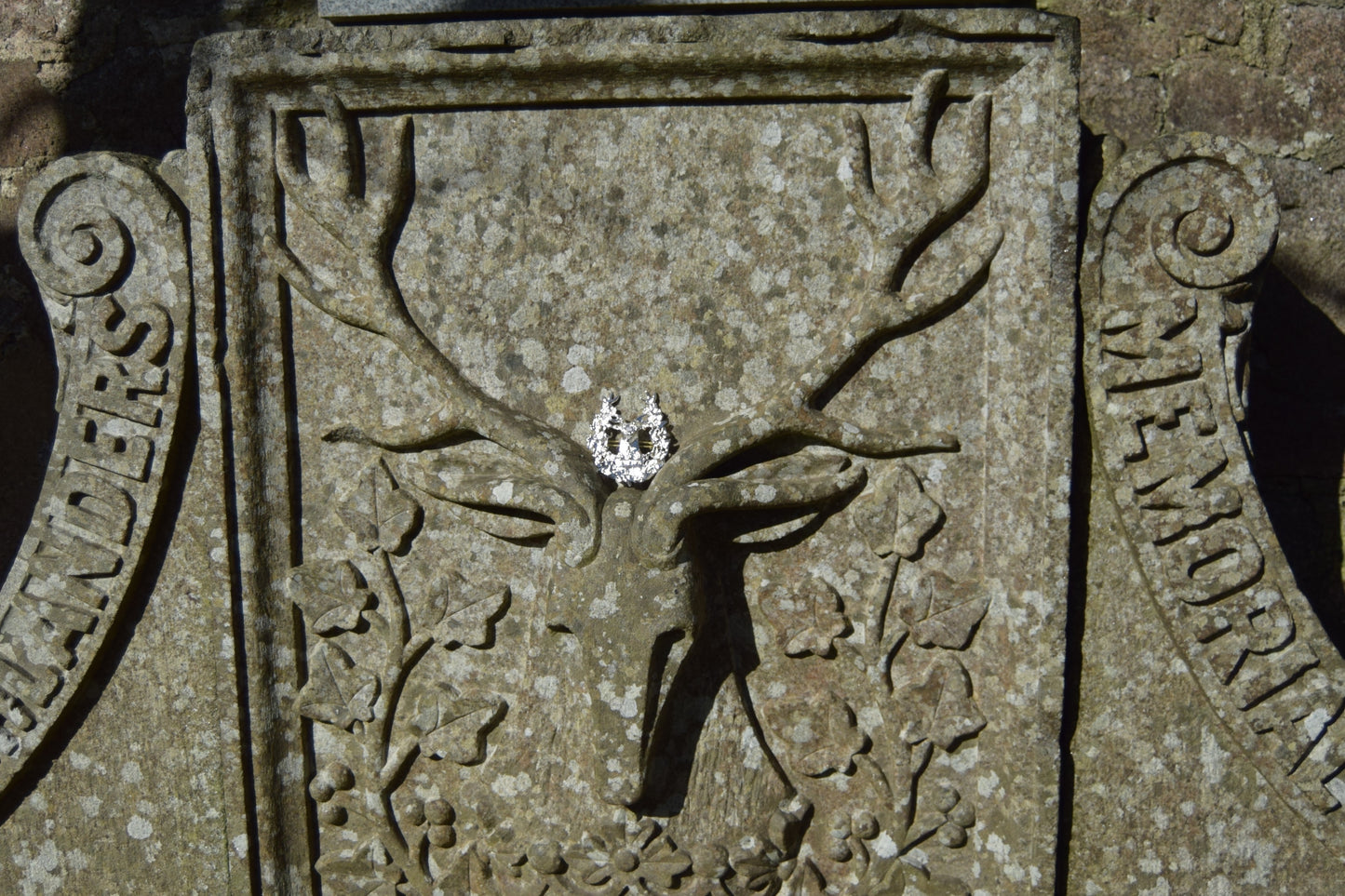 Gordon Highlanders (Staff) Cap Badge